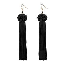 Load image into Gallery viewer, Tassel Earrings Long Dangles Ear Broncos Silk Fringed Jewellery for Women - Mega Discount Store Ghana