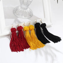 Load image into Gallery viewer, Tassel Earrings Long Dangles Ear Broncos Silk Fringed Jewellery for Women - Mega Discount Store Ghana