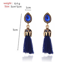 Load image into Gallery viewer, 1 Pair Long Tassel Earrings for Women Fashion Jewelry Gifts - Mega Discount Store Ghana