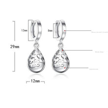 Load image into Gallery viewer, 925 Sterling Silver Moonlight Opal Tears Totem Drop Earrings - Mega Discount Store Ghana