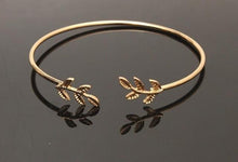 Load image into Gallery viewer, Metal Cuff Bracelets Vintage Sweet Leaf Open Adjustable Fashion Bracelet Pulseiras - Mega Discount Store Ghana