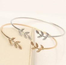 Load image into Gallery viewer, Metal Cuff Bracelets Vintage Sweet Leaf Open Adjustable Fashion Bracelet Pulseiras - Mega Discount Store Ghana