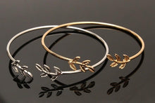 Load image into Gallery viewer, Metal Cuff Bracelets Vintage Sweet Leaf Open Adjustable Fashion Bracelet Pulseiras - Mega Discount Store Ghana