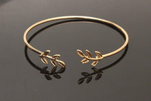Load image into Gallery viewer, Metal Cuff Bracelets Vintage Sweet Leaf Open Adjustable Fashion Bracelet Pulseiras - Mega Discount Store Ghana
