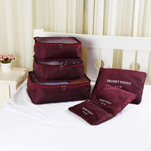 Load image into Gallery viewer, 5 Sets Oxford Cloth Travel Mesh Bag Luggage Organizer Cube Clothing Organiser - Mega Discount Store Ghana