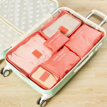 Load image into Gallery viewer, 6 PCS/Set Travel Bag ClothesLuggage Organizer High Capacity Mesh Packing Cubes - Mega Discount Store Ghana