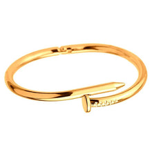 Load image into Gallery viewer, Cuff Bangles Copper Bracelets for Women Gold Pulsera Jewelry Stainless Steel Screw Bracelet - Mega Discount Store Ghana