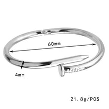 Load image into Gallery viewer, Cuff Bangles Copper Bracelets for Women Gold Pulsera Jewelry Stainless Steel Screw Bracelet - Mega Discount Store Ghana