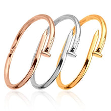 Load image into Gallery viewer, Cuff Bangles Copper Bracelets for Women Gold Pulsera Jewelry Stainless Steel Screw Bracelet - Mega Discount Store Ghana