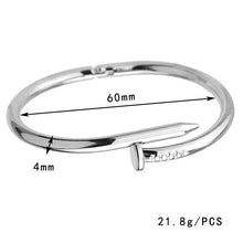Load image into Gallery viewer, Cuff Bangles Copper Bracelets for Women Gold Pulsera Jewelry Stainless Steel Screw Bracelet - Mega Discount Store Ghana