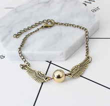 Load image into Gallery viewer, 3 PCS Golden Snitch Pocket Bracelet Wings Vintage Retro Tone For Men And Women Bracelet - Mega Discount Store Ghana