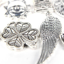 Load image into Gallery viewer, 100pcs Mixed Antique Silver European Bracelets Charm Pendants Fashion Jewelry Charms Handmade - Mega Discount Store Ghana