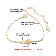 Load image into Gallery viewer, Minimalism Pineapple Stainless Steel Bracelet For Women - Mega Discount Store Ghana