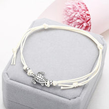 Load image into Gallery viewer, Summer Beach Turtle Shaped Charm Rope String Anklets Women Ankle Bracelet - Mega Discount Store Ghana