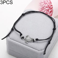 Load image into Gallery viewer, Summer Beach Turtle Shaped Charm Rope String Anklets Women Ankle Bracelet - Mega Discount Store Ghana