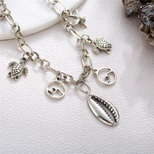 Load image into Gallery viewer, Turtle Shell Pendant Anklets Chain Bracelets - Mega Discount Store Ghana