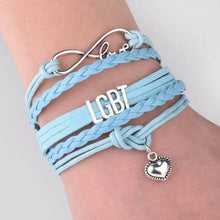 Load image into Gallery viewer, LGBT Words Rainbow Bracelet - Mega Discount Store Ghana