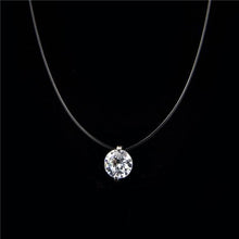 Load image into Gallery viewer, Transparent Fishing Line Necklace Invisible Chain Necklace Women Choker Necklace - Mega Discount Store Ghana