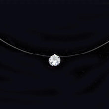 Load image into Gallery viewer, Transparent Fishing Line Necklace Invisible Chain Necklace Women Choker Necklace - Mega Discount Store Ghana