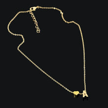 Load image into Gallery viewer, Fashion Tiny Dainty Heart Initial Necklace Personalized Letter Necklace Name Jewelry accessories - Mega Discount Store Ghana