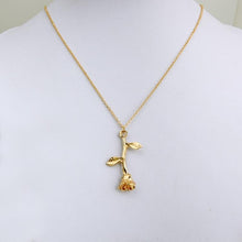 Load image into Gallery viewer, Rose Pendant Necklace Cute Flower Plant Clavicular Chain Jewelry Necklace - Mega Discount Store Ghana