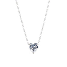 Load image into Gallery viewer, Crystal Heart Pendant Necklace Female Short Chain Necklace - Mega Discount Store Ghana