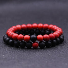 Load image into Gallery viewer, 2PCS/Set Couples Distance Bracelet Classic Natural Stone Beaded Bracelets - Mega Discount Store Ghana