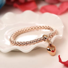Load image into Gallery viewer, Crystal Heart Charm Bracelets Bangles - Mega Discount Store Ghana
