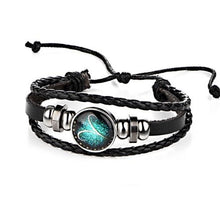 Load image into Gallery viewer, Constellations Couple Retro Weave Bracelets Leather Beads Bangle Bracelet - Mega Discount Store Ghana
