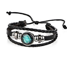Load image into Gallery viewer, Constellations Couple Retro Weave Bracelets Leather Beads Bangle Bracelet - Mega Discount Store Ghana