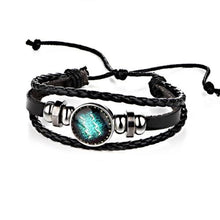 Load image into Gallery viewer, Constellations Couple Retro Weave Bracelets Leather Beads Bangle Bracelet - Mega Discount Store Ghana