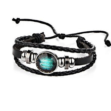 Load image into Gallery viewer, Constellations Couple Retro Weave Bracelets Leather Beads Bangle Bracelet - Mega Discount Store Ghana
