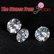 Load image into Gallery viewer, Crystal Earrings 925 Sterling Silver Knot Flower Stud Earrings for Women Brincos Wedding Jewelry - Mega Discount Store Ghana
