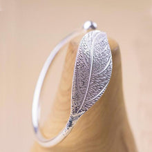 Load image into Gallery viewer, Leaf Cuff Open Bracelets Bangles Women Vintage Silver Jewelry Luxury Bracelet(Silver) - Mega Discount Store Ghana