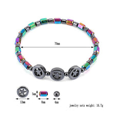 Load image into Gallery viewer, Weight-Loss Magnet Anklet Colorful Stone Magnetic Therapy Bracelet Anklet - Mega Discount Store Ghana