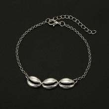 Load image into Gallery viewer, 2 PCS/Set Shell Wave Pendant Chain Anklets Summer Beach Barefoot Rope Anklet - Mega Discount Store Ghana