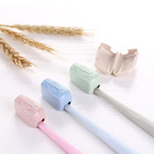 Load image into Gallery viewer, 4 PCS Wheat Straw Portable Travel Toothbrush Case Box, Random Delivery - Mega Discount Store Ghana