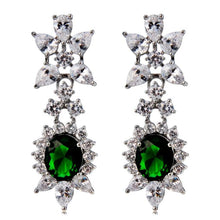 Load image into Gallery viewer, Sparkling Crystal Rhinestone Drop Earrings for Female - Mega Discount Store Ghana