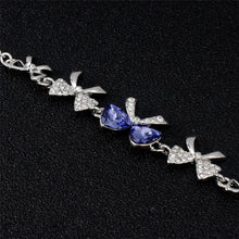 Load image into Gallery viewer, Fashion Bowknot Style Crystal Bracelet for Female, Chain Length: 20cm - Mega Discount Store Ghana