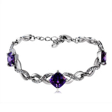 Load image into Gallery viewer, Twisted Rhinestone Crystal Bracelet for Female, Chain Length: 18.2cm - Mega Discount Store Ghana