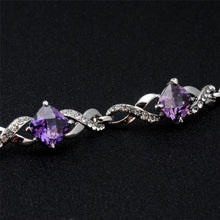 Load image into Gallery viewer, Twisted Rhinestone Crystal Bracelet for Female, Chain Length: 18.2cm - Mega Discount Store Ghana