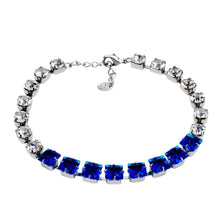 Load image into Gallery viewer, Classic Blue Crystal Rhinestone Bracelet for Female, Chain Length: 20.5cm - Mega Discount Store Ghana