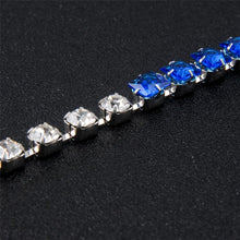 Load image into Gallery viewer, Classic Blue Crystal Rhinestone Bracelet for Female, Chain Length: 20.5cm - Mega Discount Store Ghana